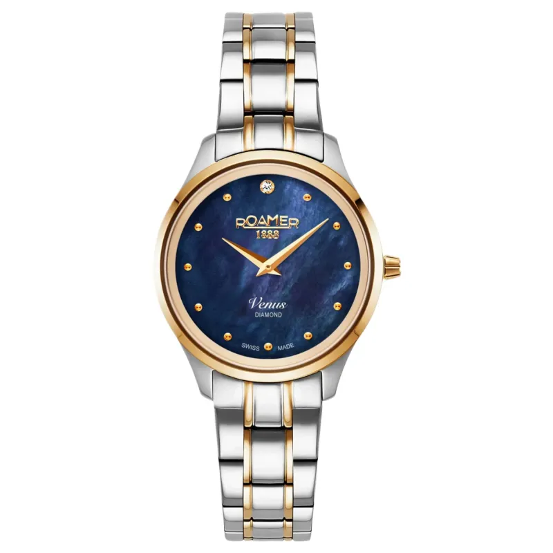 Roamer 601857 47 40 20 Women's Venus Diamond Watch made by H.S. Johnson