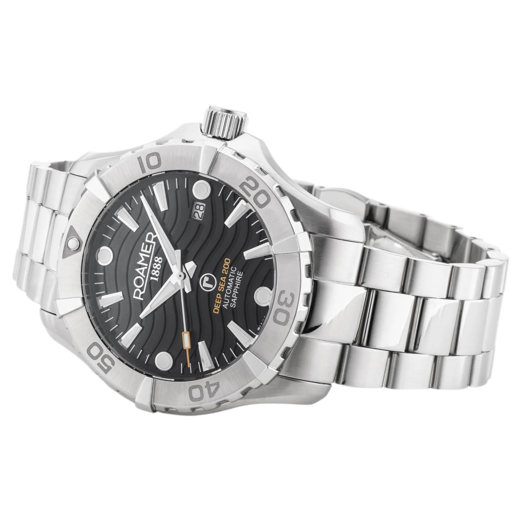 Roamer 860983 41 55 70 Deep Sea 200 Steel Bracelet Watch sold by H.S. Johnson product image thumbnail 2