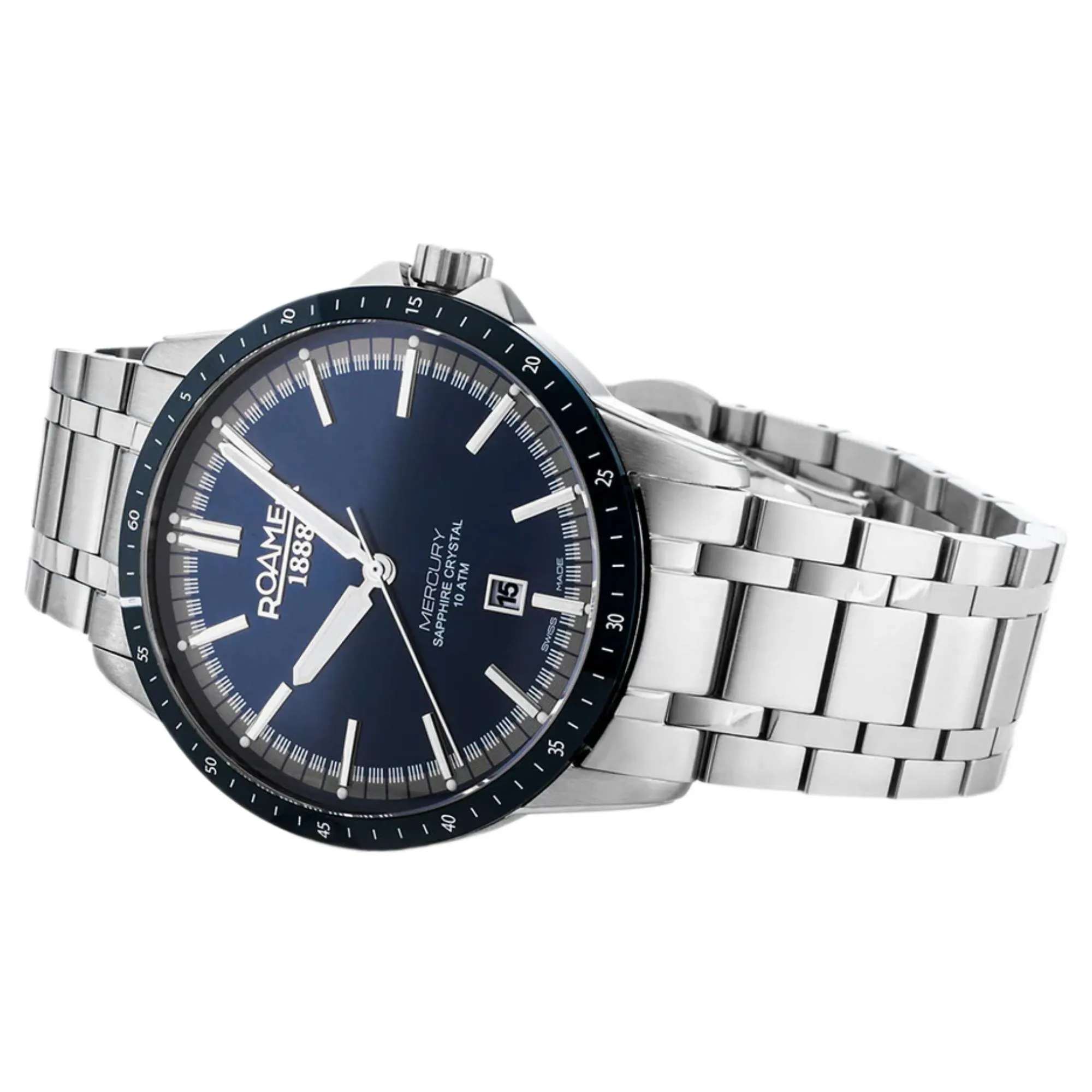 Roamer 968833 41 45 20 Mercury Classic Quartz Watch sold by H.S. Johnson product image thumbnail 2