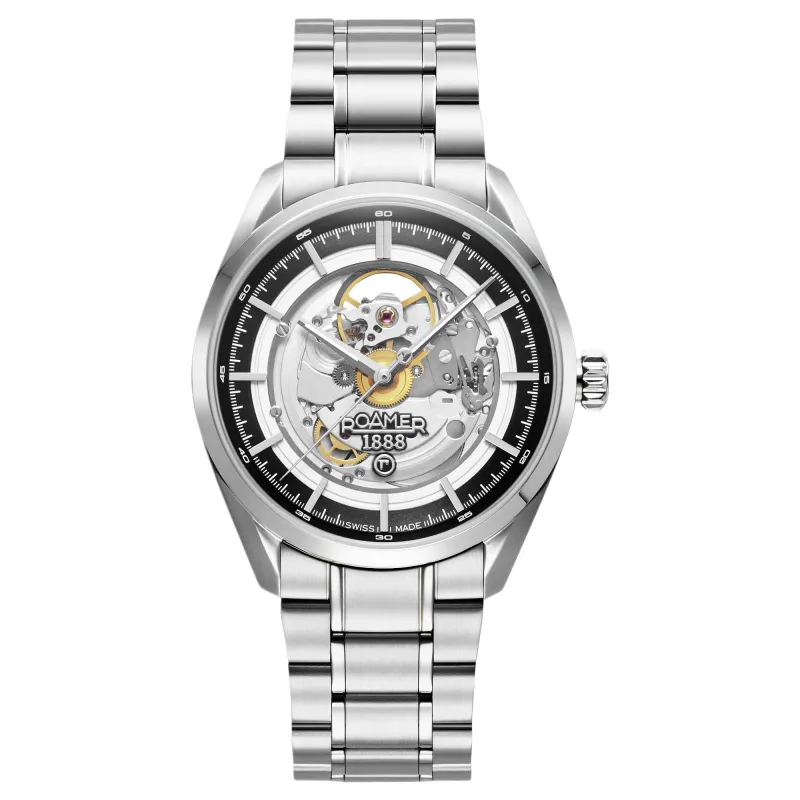 Roamer 965985 41 85 20 Pro Skeleton 42mm Automatic Watch made by H.S. Johnson