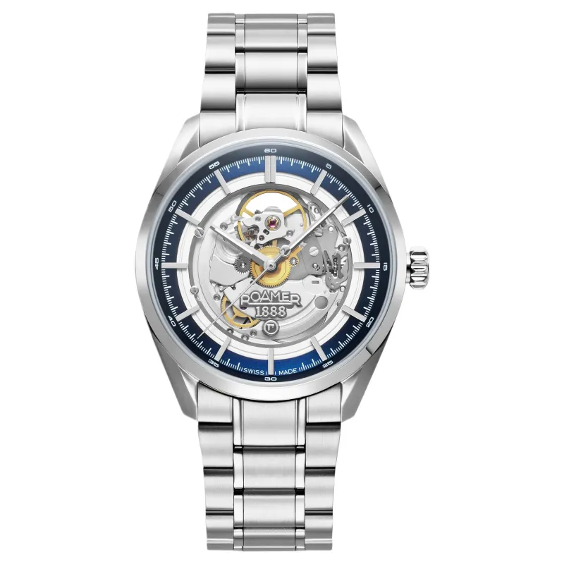 Roamer 965985 41 45 20 Pro Skeleton 42mm Automatic Watch made by H.S. Johnson