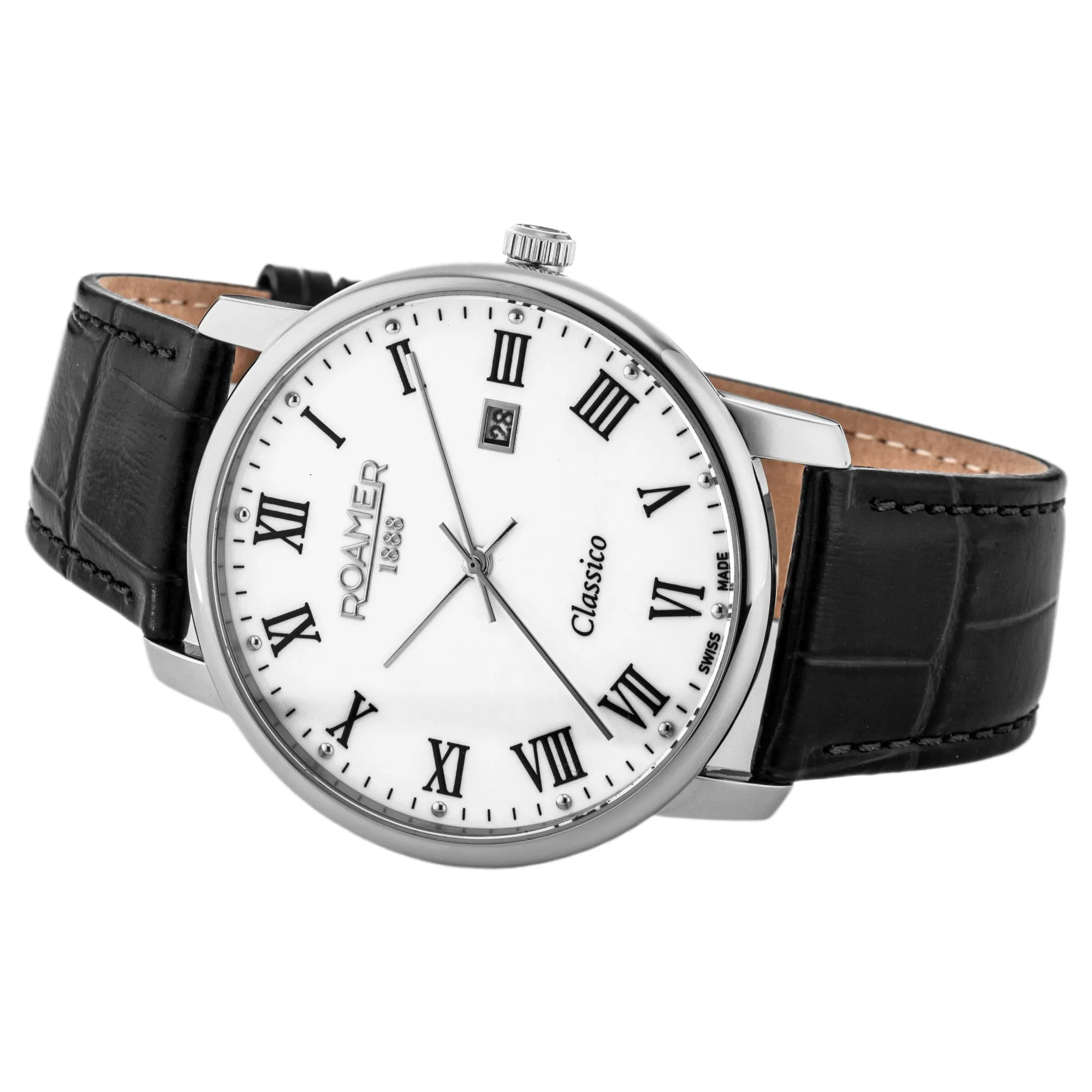 Roamer 971856 41 25 05 Classico Gents 40 mm Quartz Watch sold by H.S. Johnson product image thumbnail 2