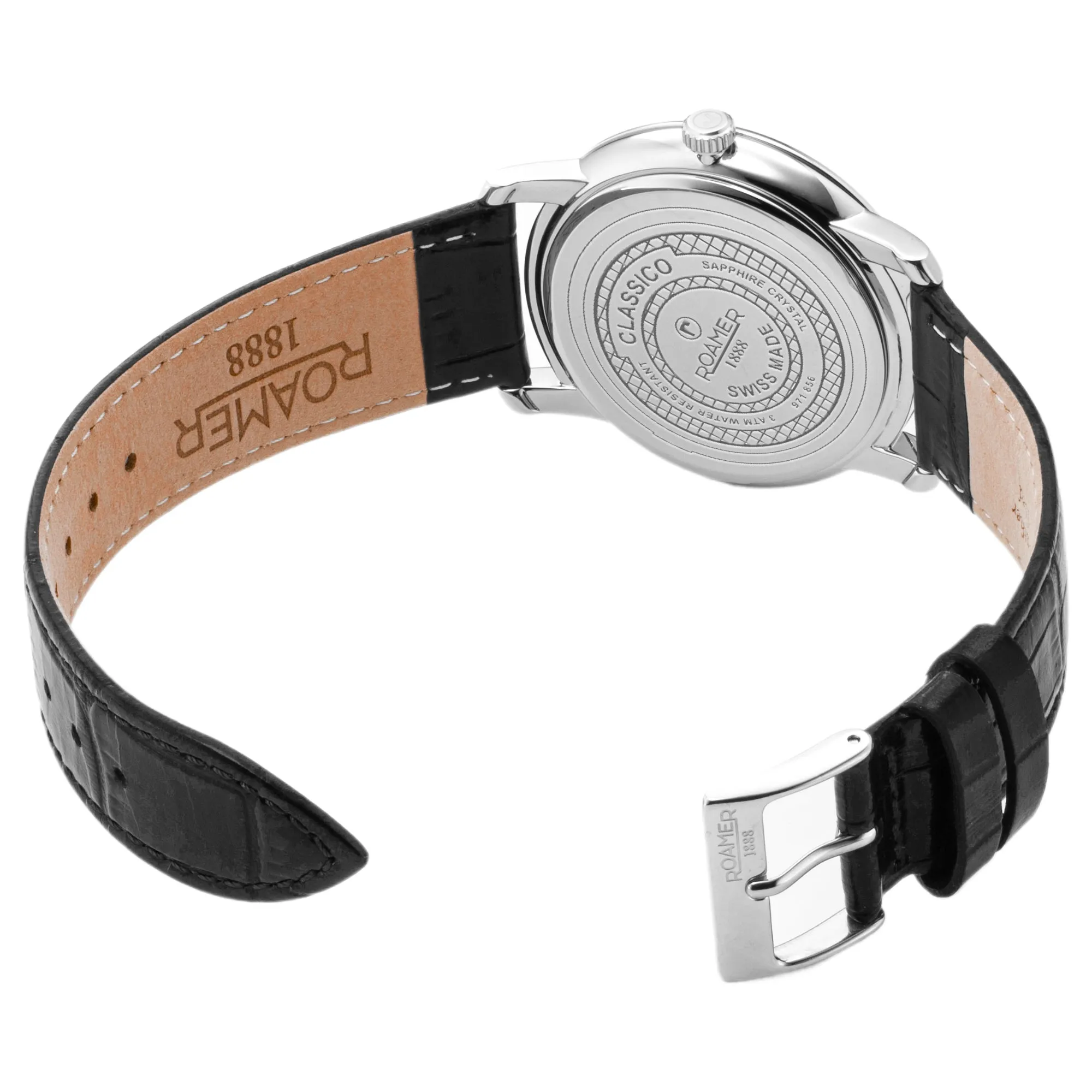 Roamer 971856 41 25 05 Classico Gents 40 mm Quartz Watch sold by H.S. Johnson product image thumbnail 3