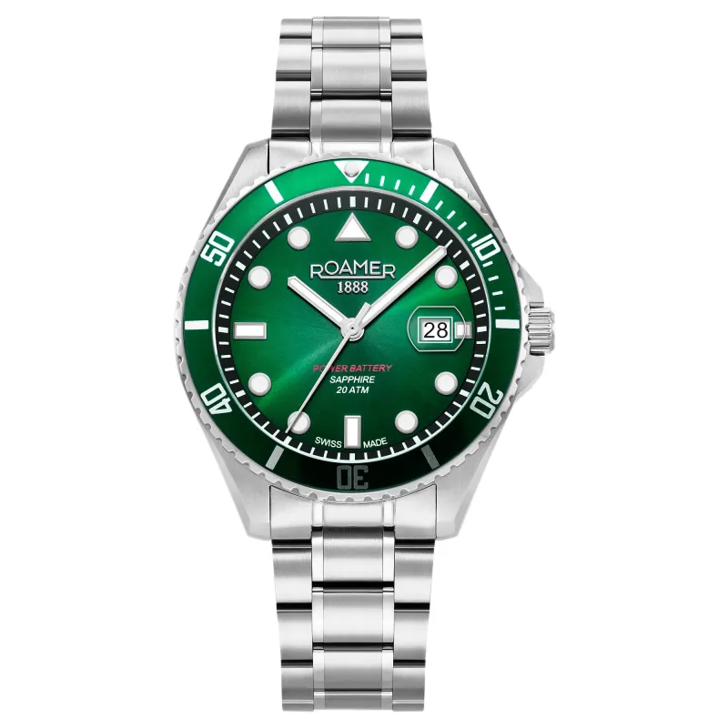 Roamer 969845 41 75 20 Pro Diver 200 Quartz Watch made by H.S. Johnson