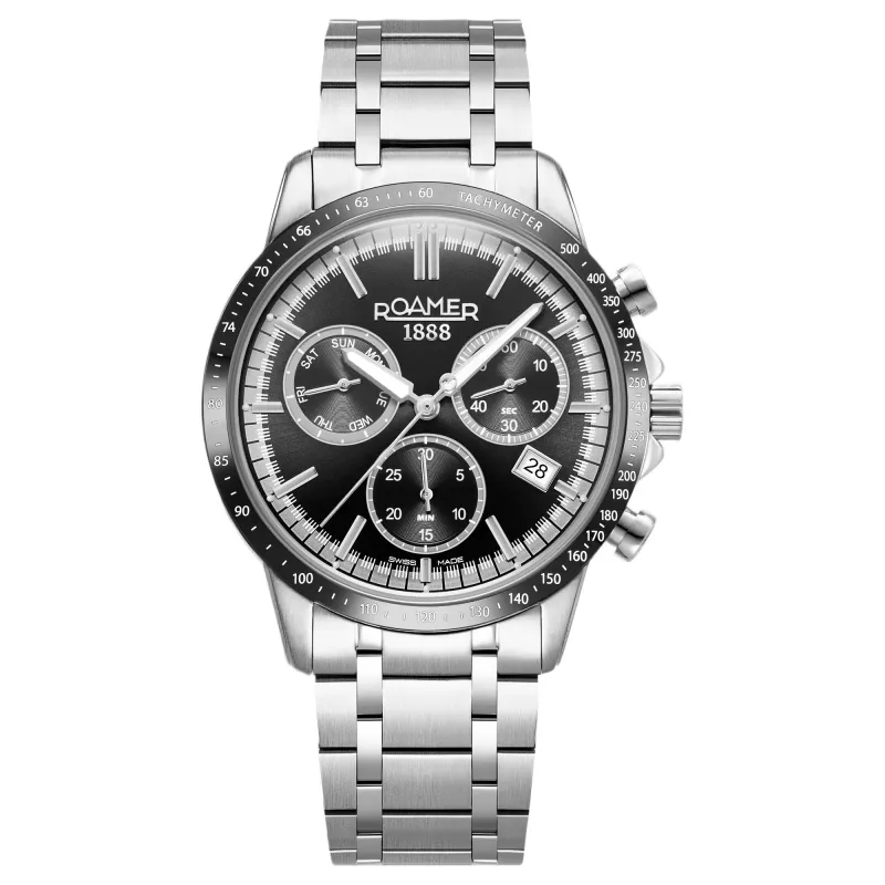 Roamer 968988 41 85 20 Mercury Chronograph Quartz Watch made by H.S. Johnson