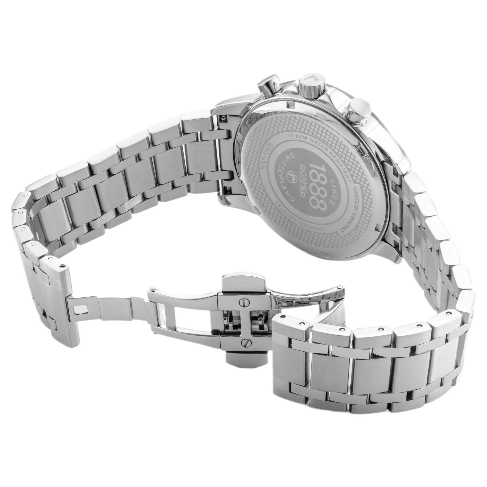 Roamer 968988 41 85 20 Mercury Chronograph Quartz Watch sold by H.S. Johnson product image thumbnail 4