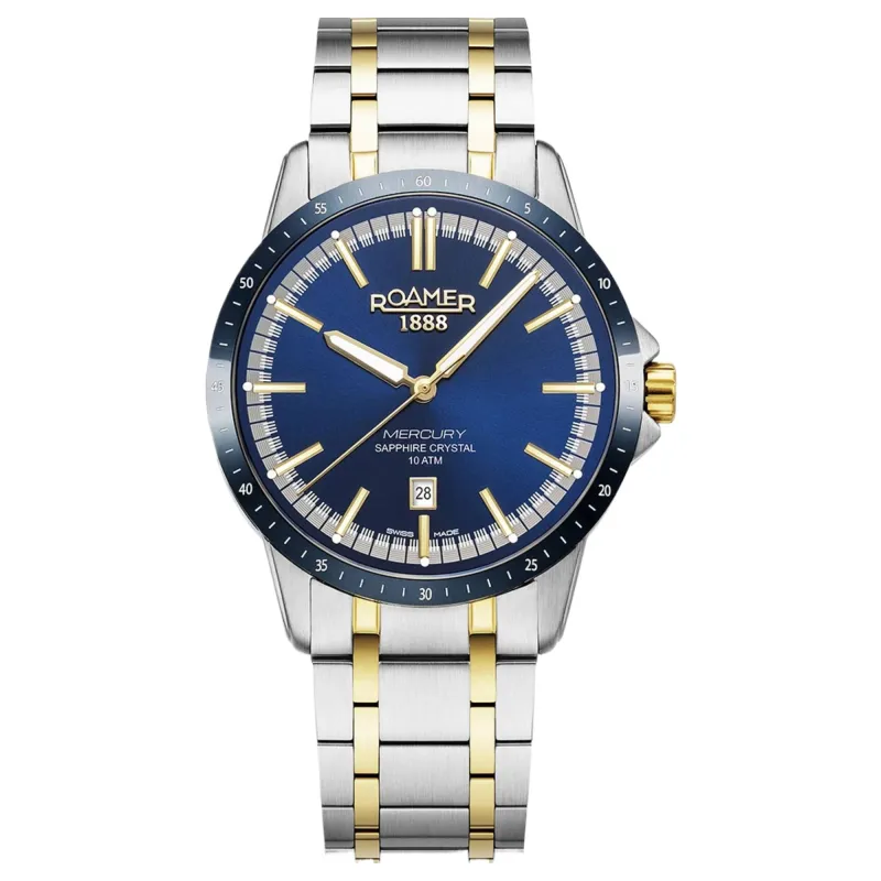 Roamer 968833 47 45 20 Mercury Classic Quartz Watch made by H.S. Johnson