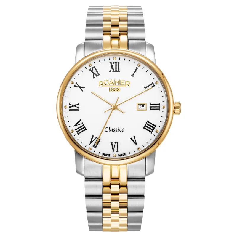 Roamer 971856 48 25 50 Classico Gents 40 mm Quartz Watch made by H.S. Johnson