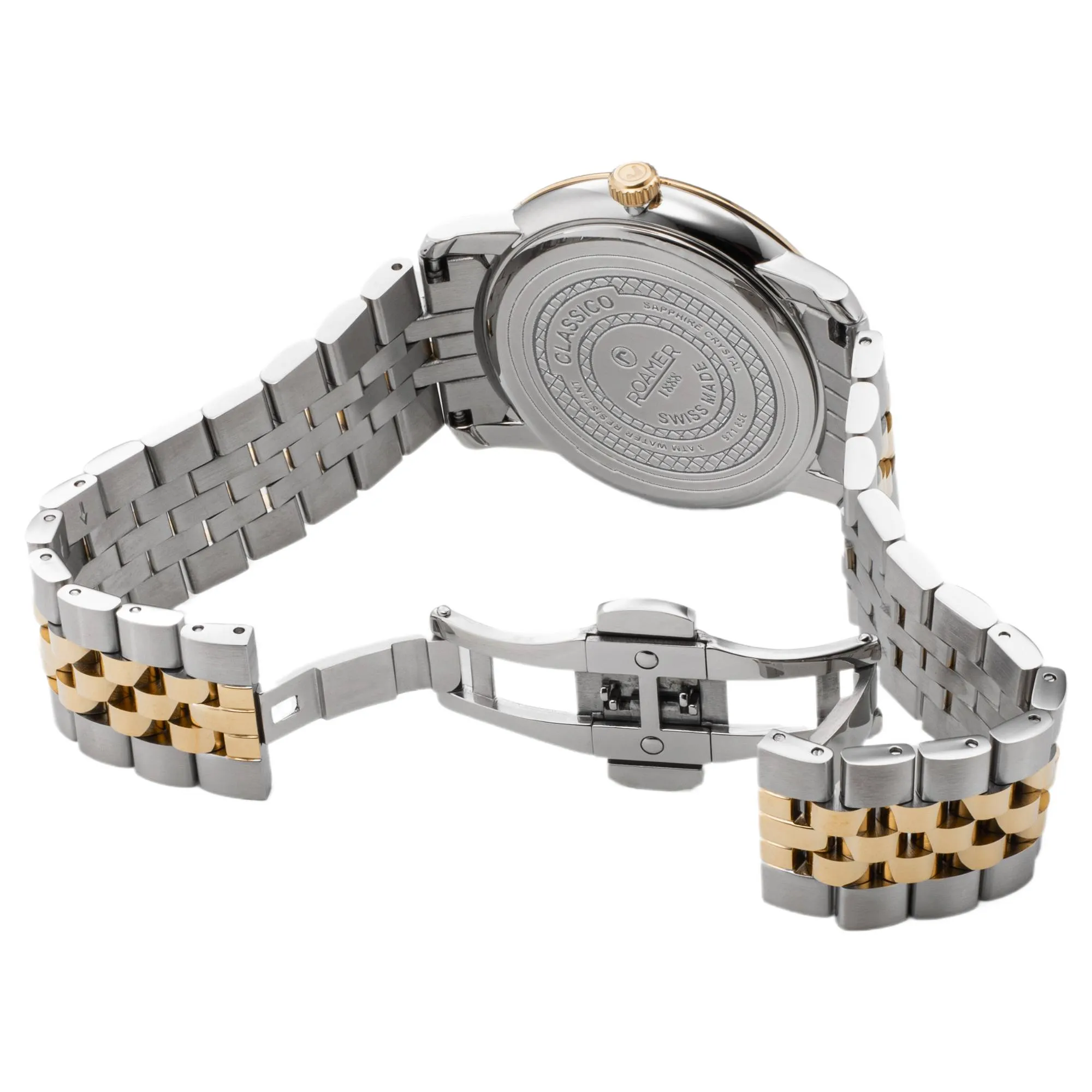 Roamer 971856 48 25 50 Classico Gents 40 mm Quartz Watch sold by H.S. Johnson product image thumbnail 4