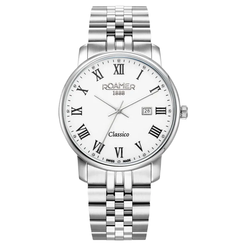 Roamer 971856 41 25 50 Classico Gents 40 mm Quartz Watch made by H.S. Johnson