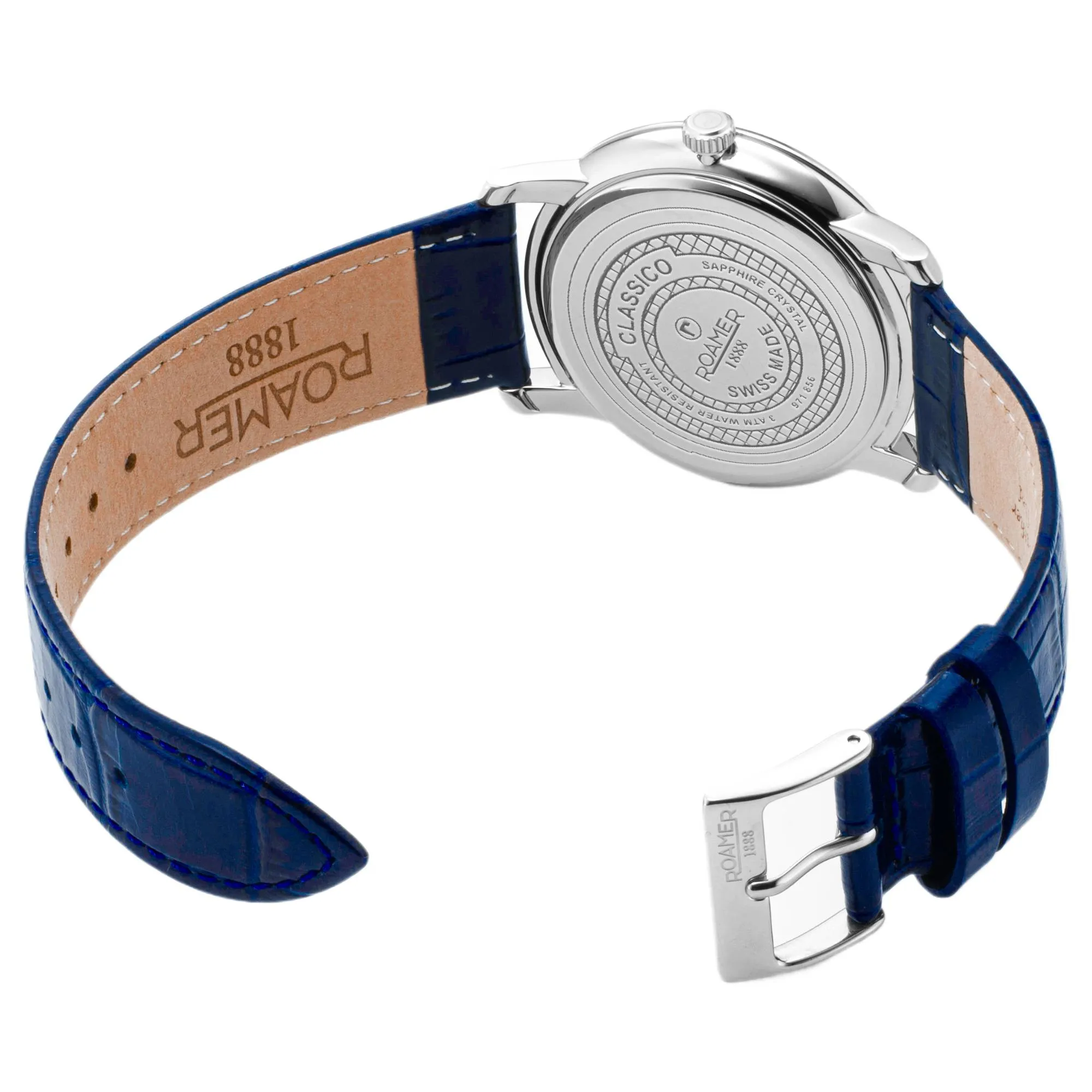 Roamer 971856 41 45 05 Classico Gents 40 mm Quartz Watch sold by H.S. Johnson product image thumbnail 4
