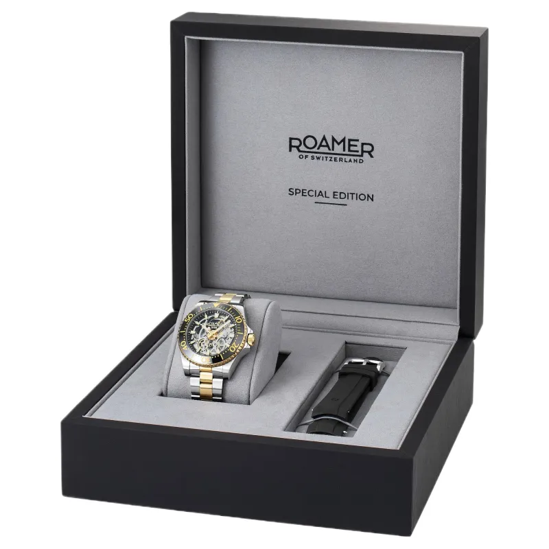 Roamer 986984 47 85 21 Men's Premier Box Set Automatic Watch made by H.S. Johnson