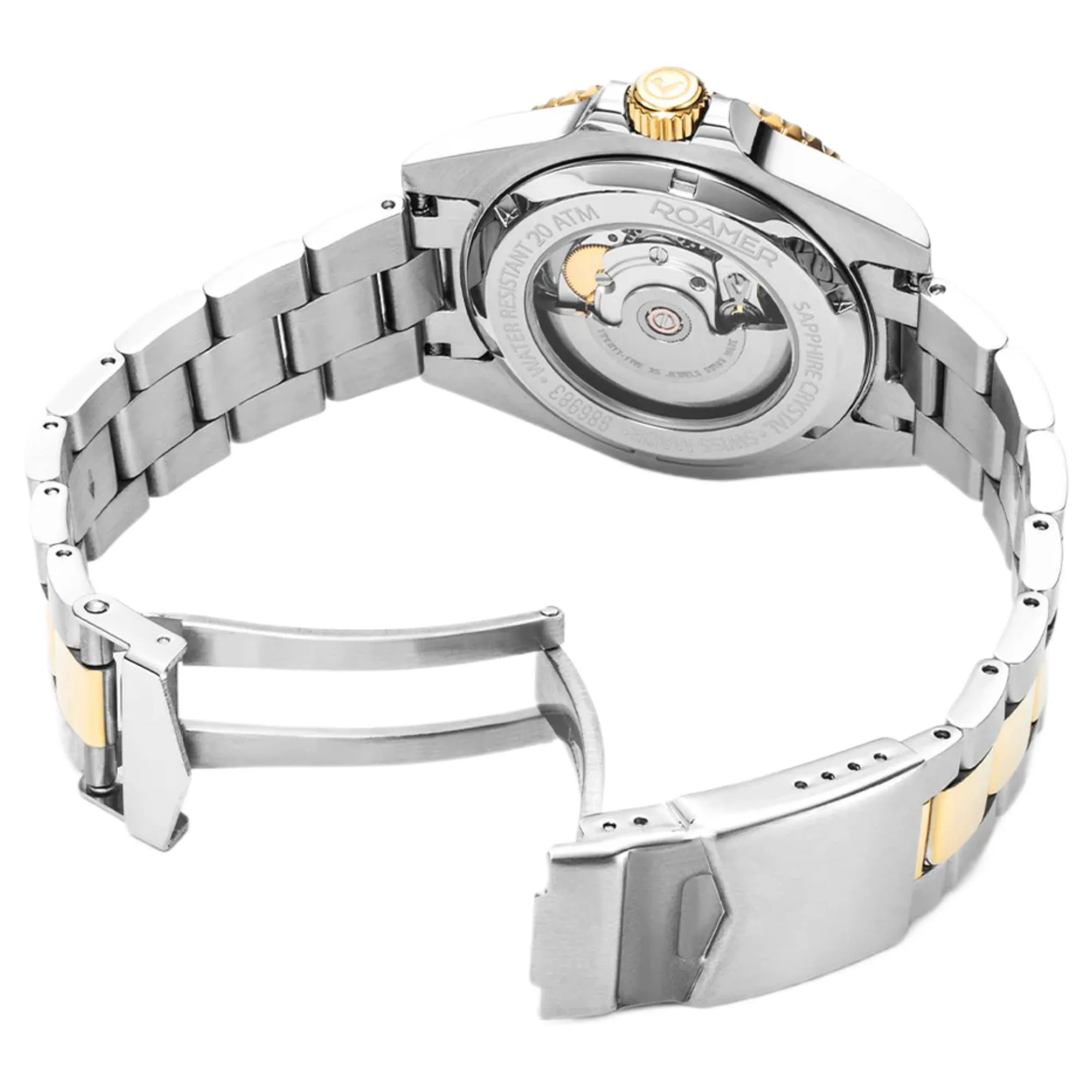 Roamer 986983 47 45 20 Men's Premier Blue Dial Automatic Watch sold by H.S. Johnson product image thumbnail 4