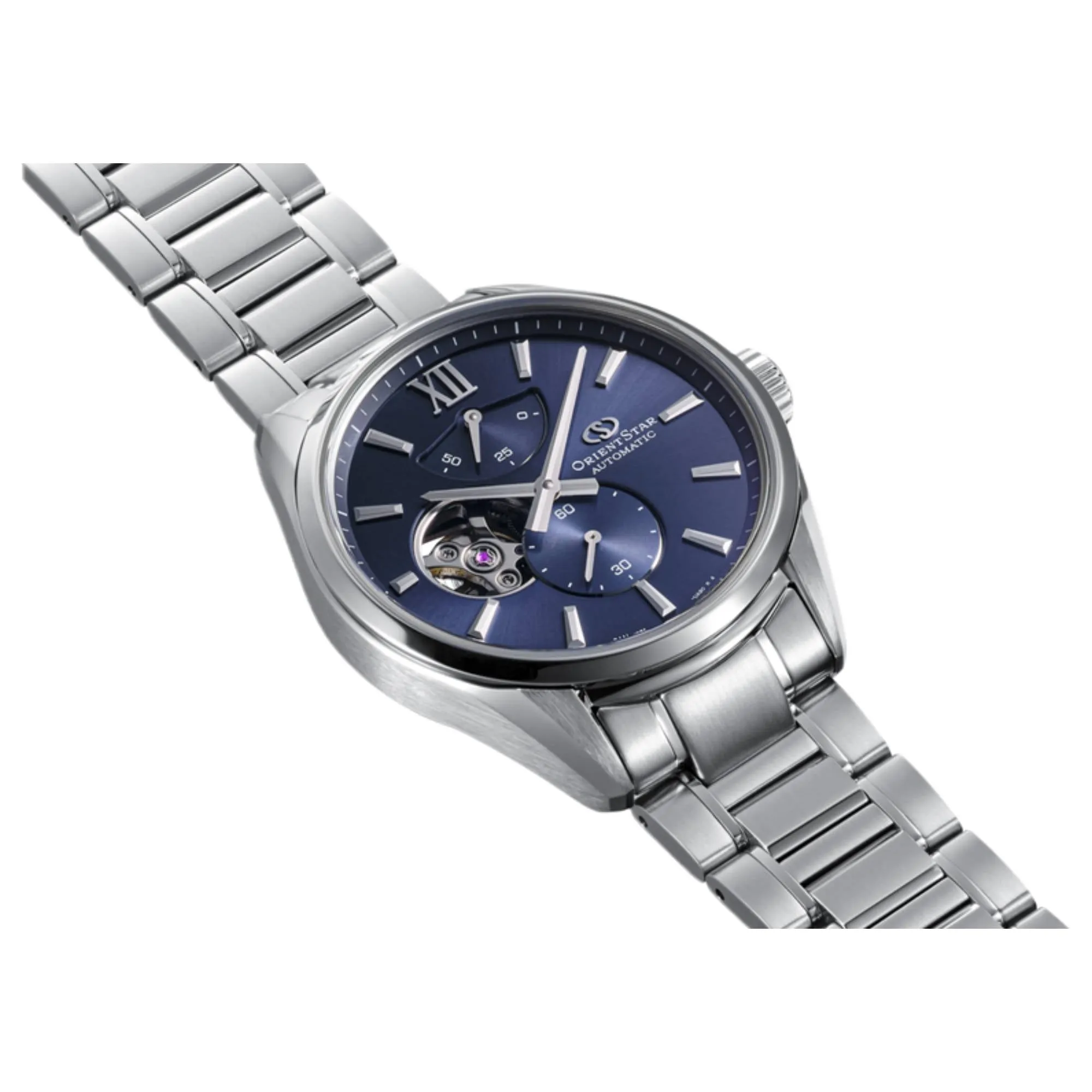 Orient Star RE-AV0138V00B M34 F7 Semi-Skeleton Automatic Watch sold by H.S. Johnson product image thumbnail 2
