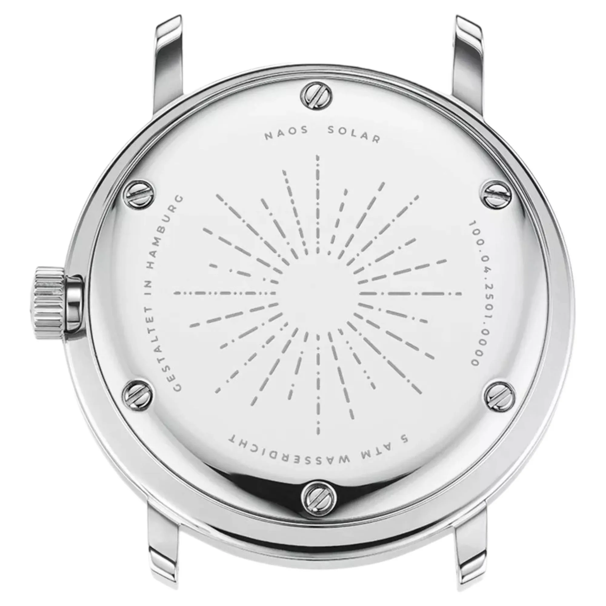 Sternglas S01-NS01-BR02 Men's Naos Solar Quartz Watch sold by H.S. Johnson product image thumbnail 2