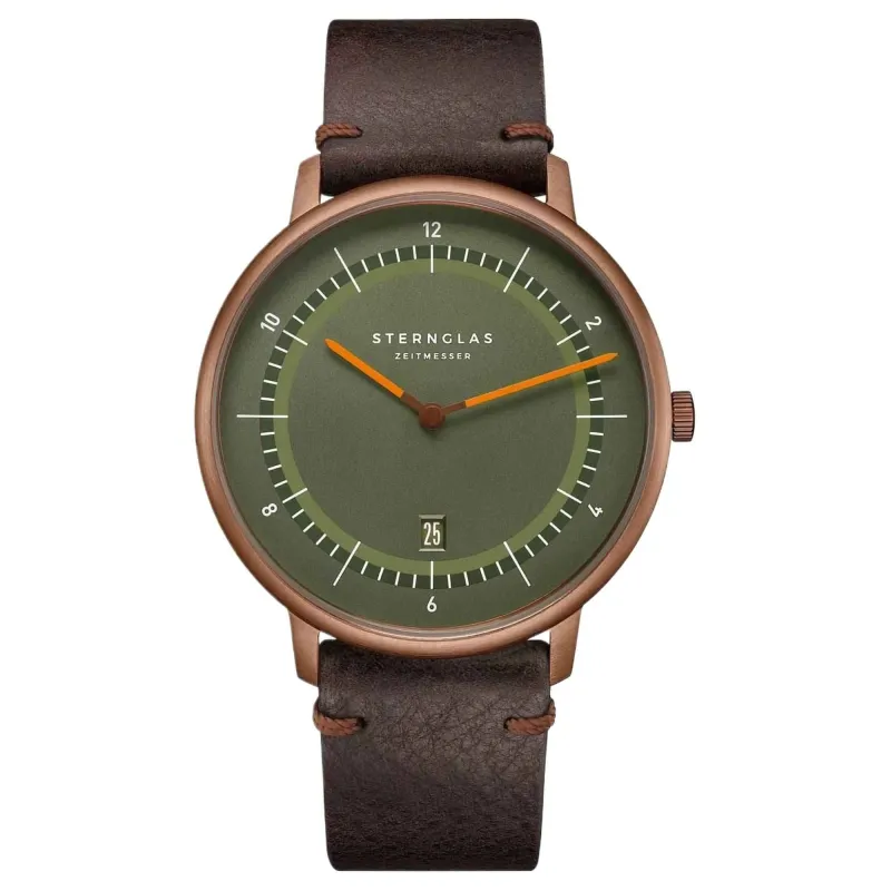 Sternglas S01-NXT35-VI17 Men's NAOS XL Edition 1905 Watch made by H.S. Johnson