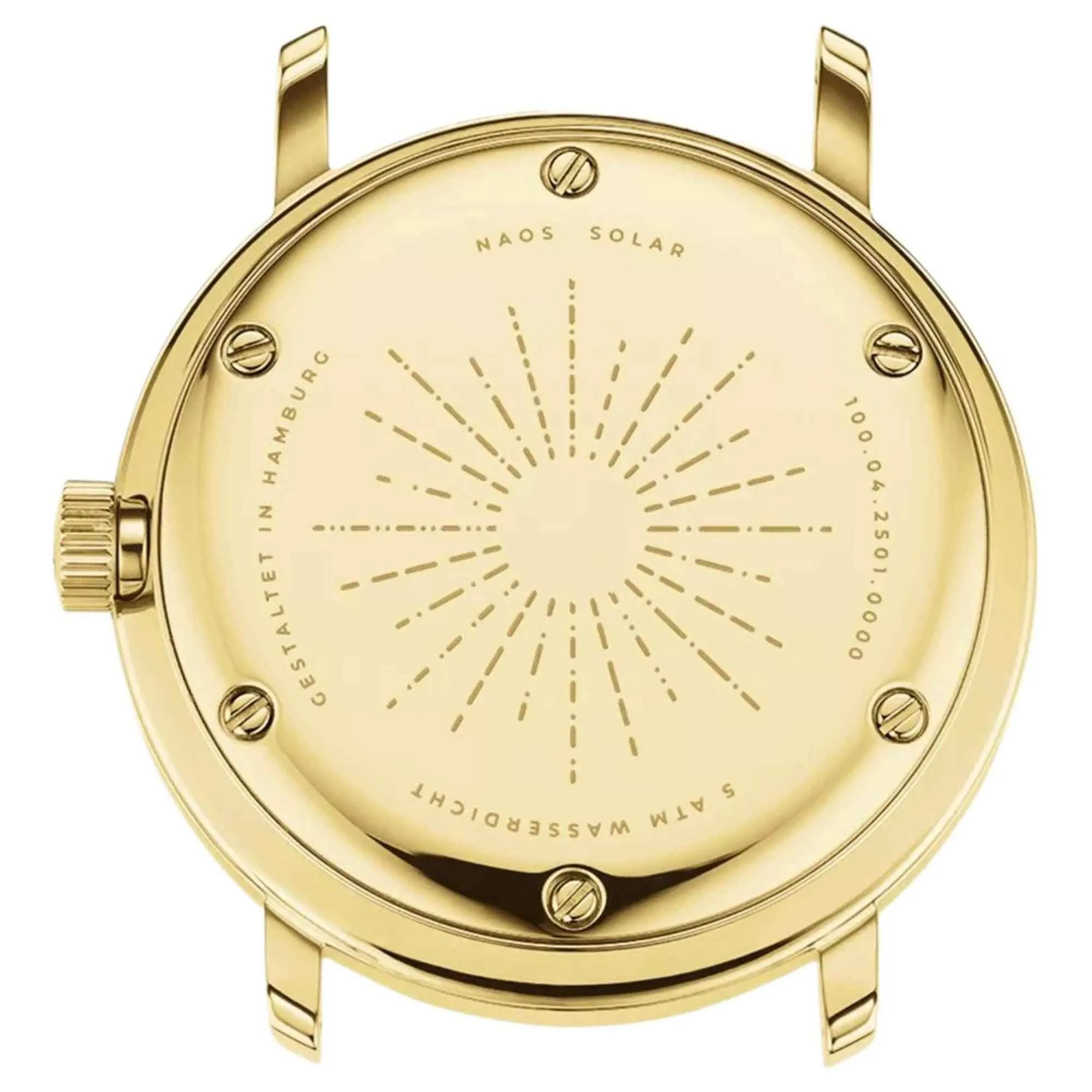 Sternglas S01-NS22-BR04 Men's Naos Solar Quartz Watch sold by H.S. Johnson product image thumbnail 2