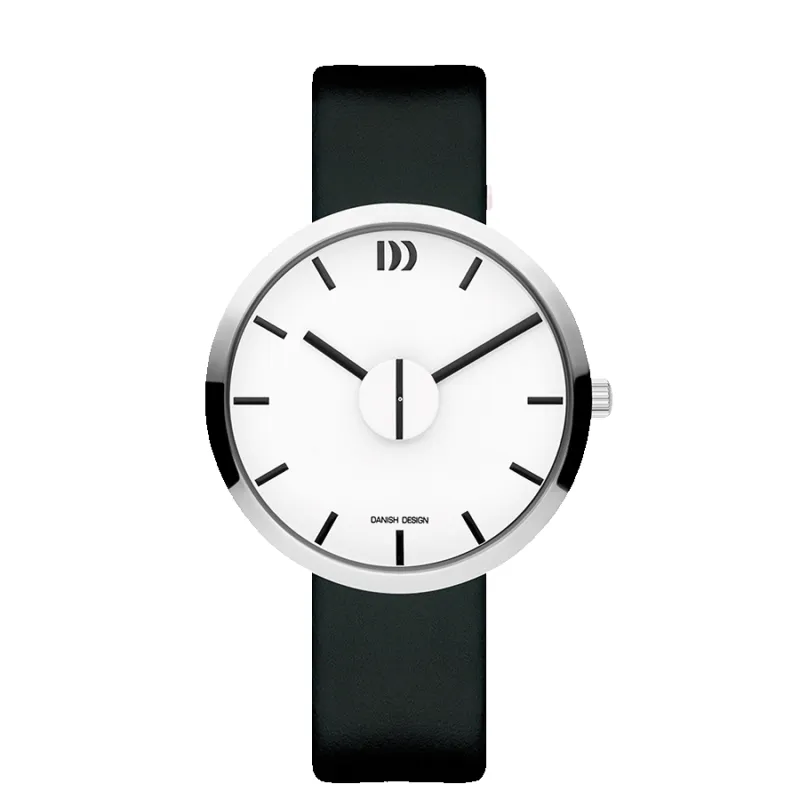 Danish Design IQ12Q1198 Wink White Black Watch made by H.S. Johnson