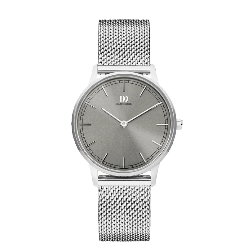 Danish Design IV64Q1249 Vigelsø Grey Mesh Watch made by H.S. Johnson