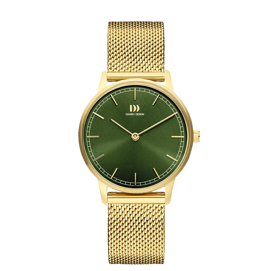 Danish Design IV09Q1249 Vigelsø Green Gold Mesh Watch sold by H.S. Johnson