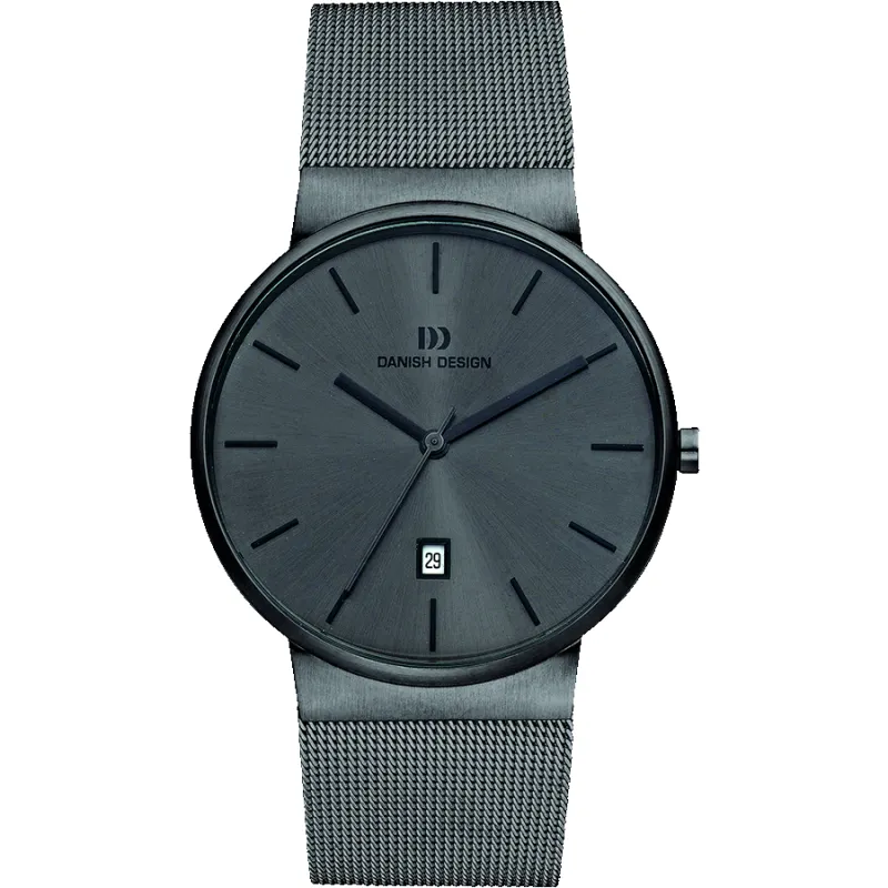 Danish Design IQ64Q971 Tåge All Grey Large Watch made by H.S. Johnson