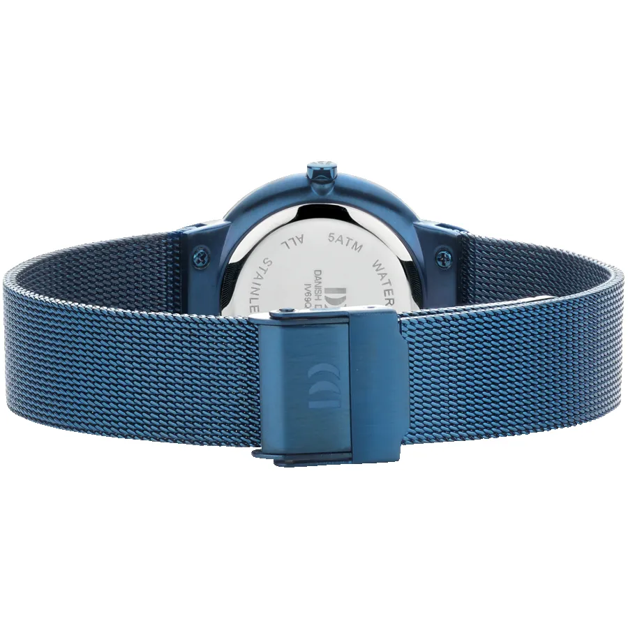 Danish Design IQ69Q971 Tåge Blue Large Watch sold by H.S. Johnson product image thumbnail 4
