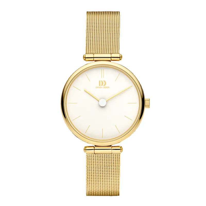 Danish Design IV05Q1269 Rosalyn Gold Mesh Watch made by H.S. Johnson