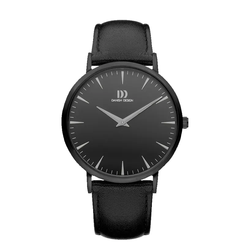 Danish Design IQ13Q1217 Shanghai Black Black Large Watch made by H.S. Johnson
