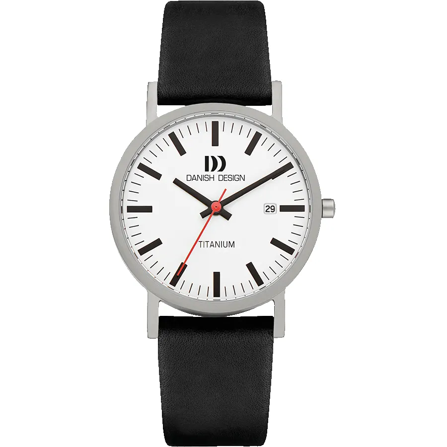 Danish Design IQ24Q199 Rhine White Black Date Medium Watch sold by H.S. Johnson
