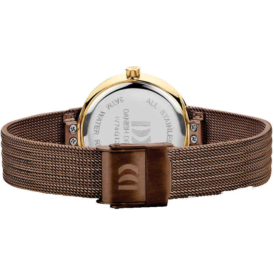 Danish Design IV74Q1210 Julia Chestnut Gold Watch sold by H.S. Johnson product image thumbnail 3