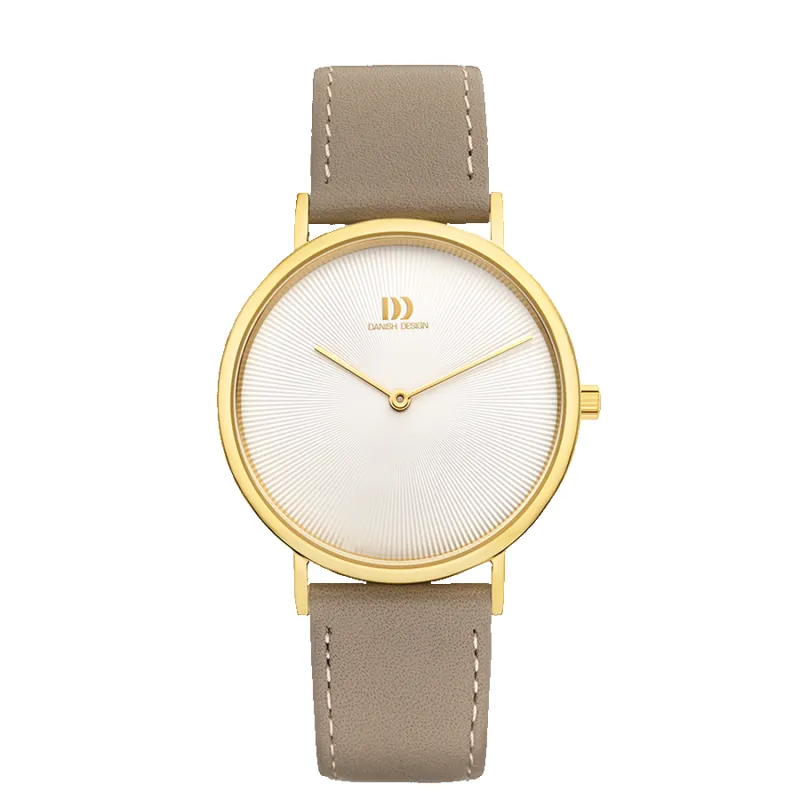 Danish Design IV11Q1247 Marilyn Gold Tan Watch made by H.S. Johnson