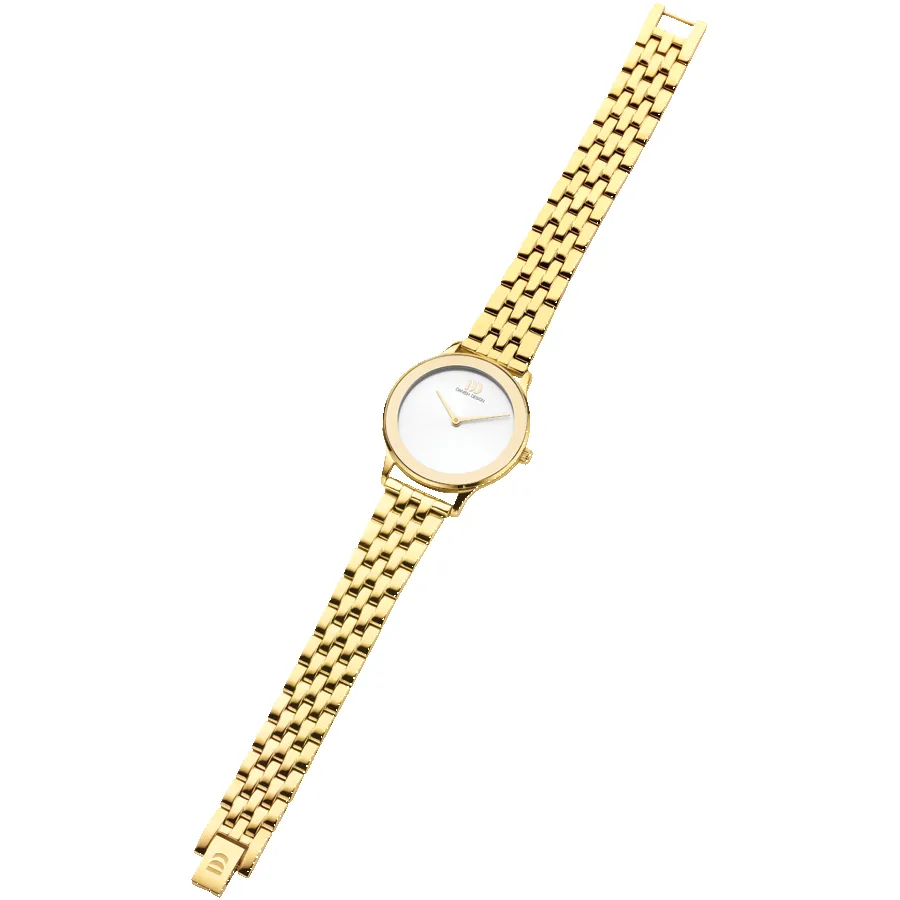 Danish Design IV91Q1288 Nostalgi 1988 Gold Silver Link Watch sold by H.S. Johnson product image thumbnail 3