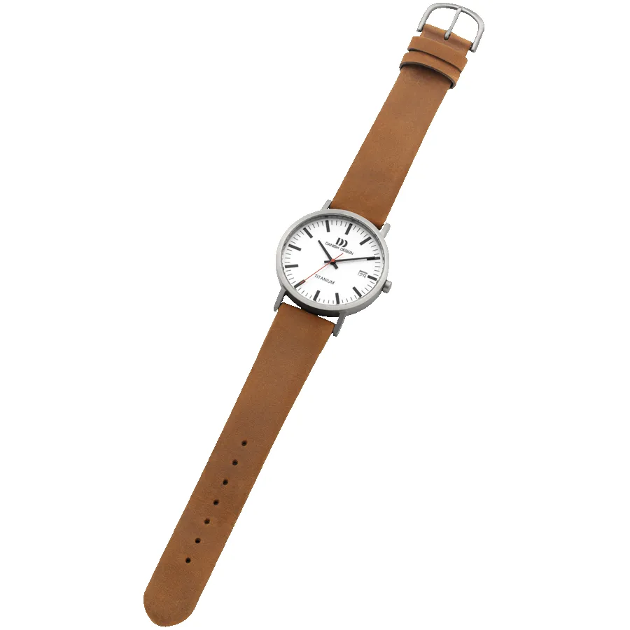 Danish Design IQ31Q199 Rhine White Camel Date Medium Watch sold by H.S. Johnson product image thumbnail 3