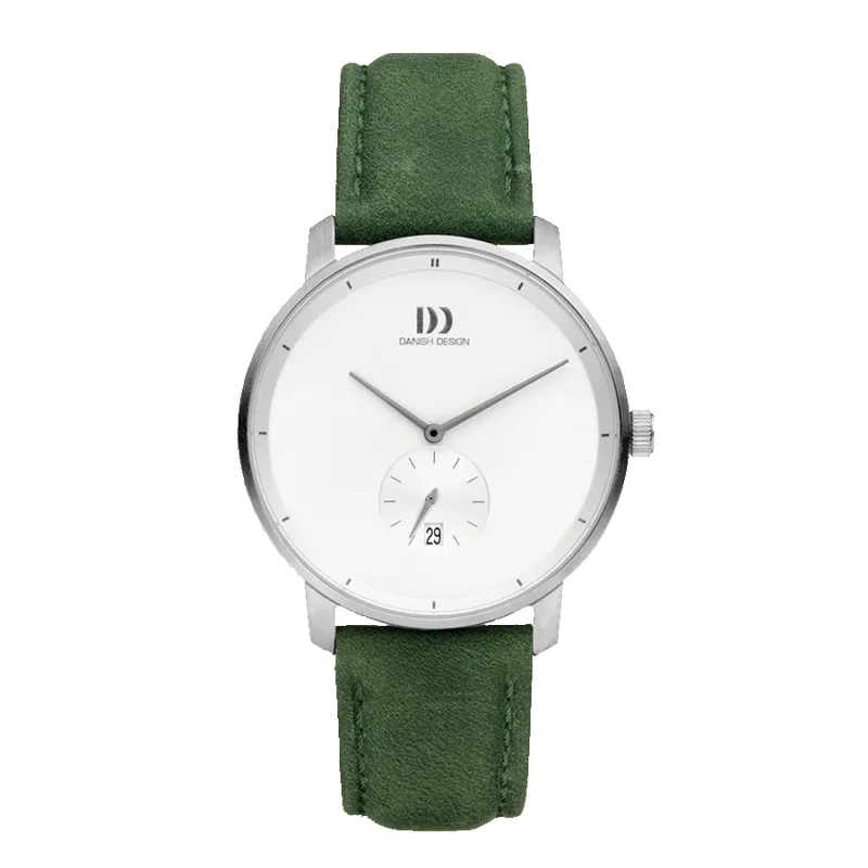 Danish Design IQ28Q1279 Donau Green White Watch made by H.S. Johnson