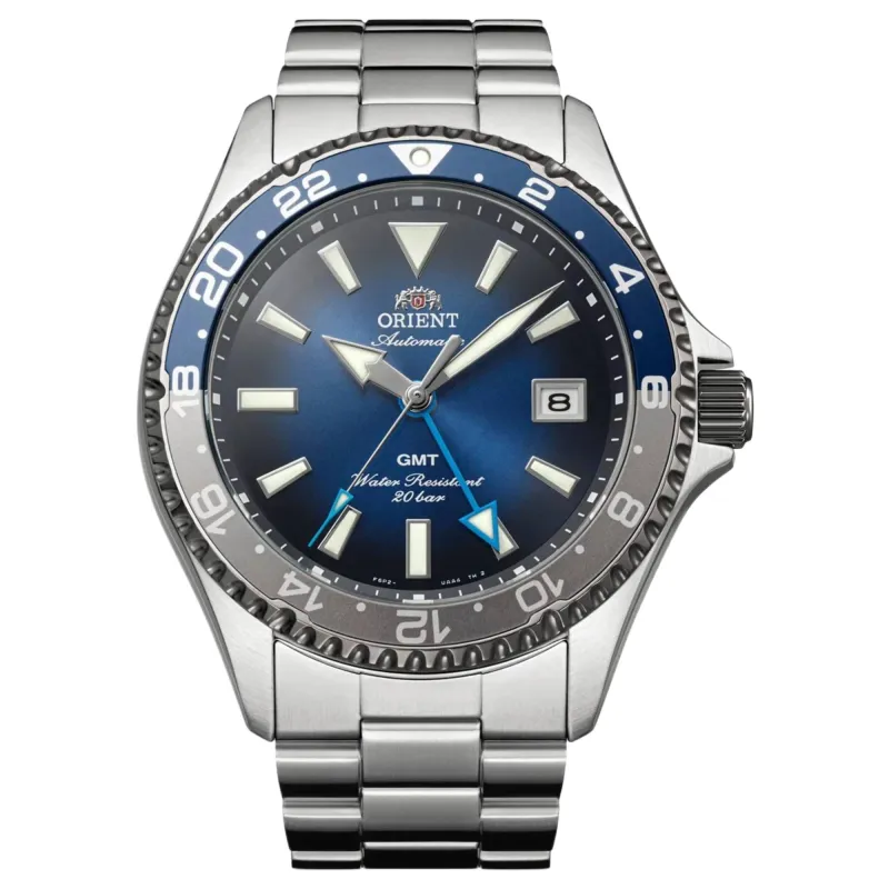 Orient RA-BC0005L30B Mako GMT Limited Edition Automatic Watch made by Orient