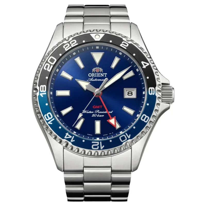 Orient RA-BC0003L30B Mako GMT Automatic Watch made by Orient