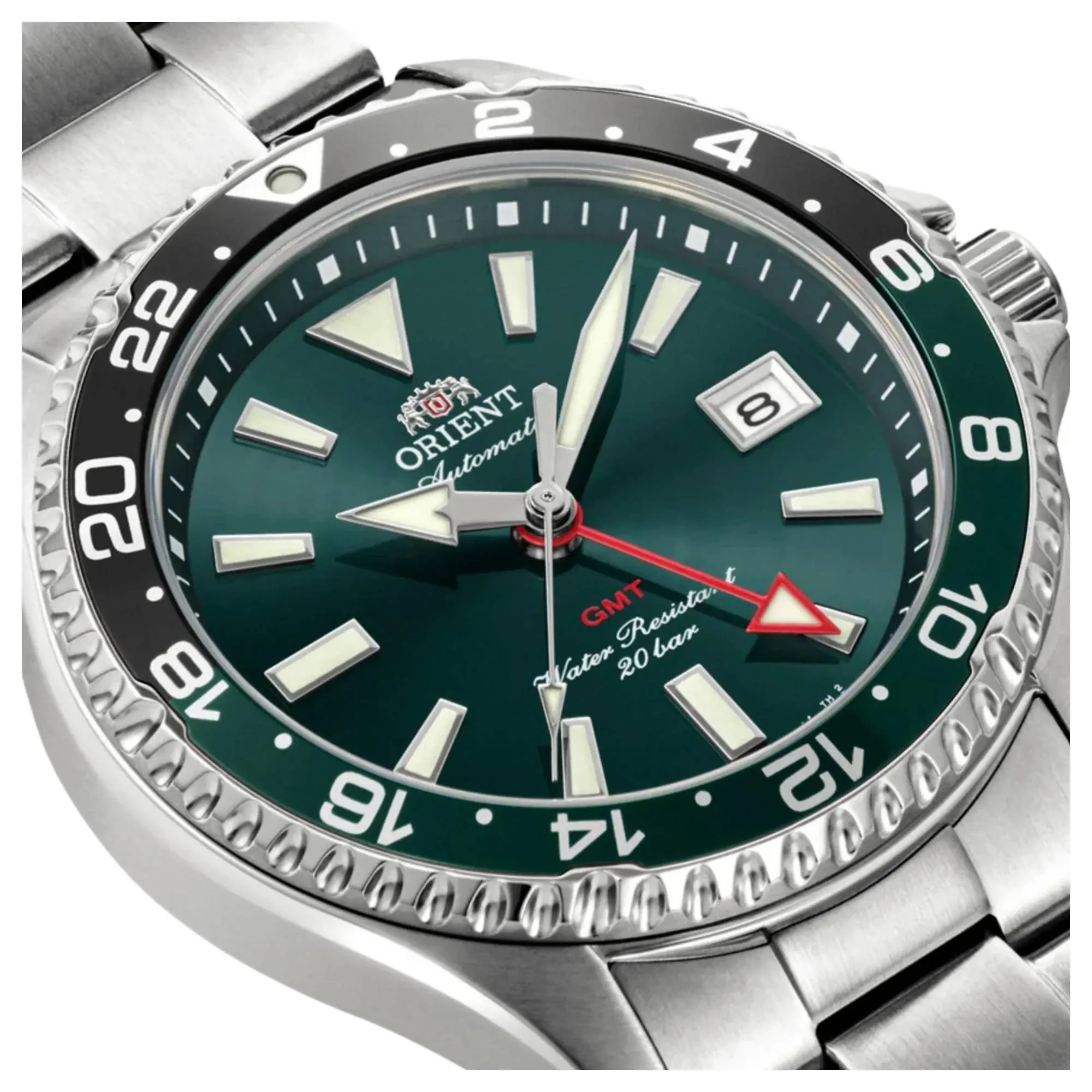 Orient RA-BC0002E30B Mako GMT Automatic Watch sold by H.S. Johnson product image thumbnail 3