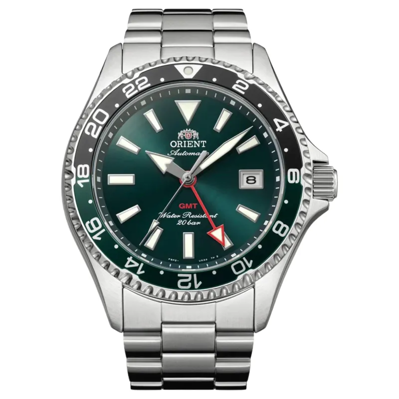Orient RA-BC0002E30B Mako GMT Automatic Watch made by Orient