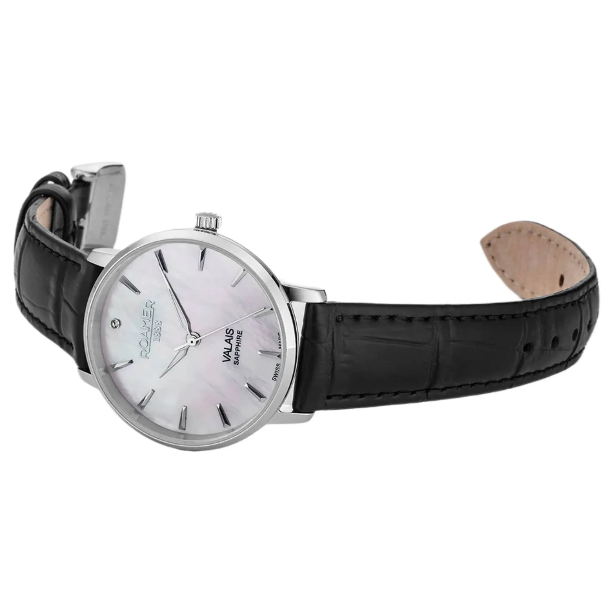 Roamer 989847 41 20 05 Women's Valais White Mother Of Pearl Watch sold by H.S. Johnson product image thumbnail 4