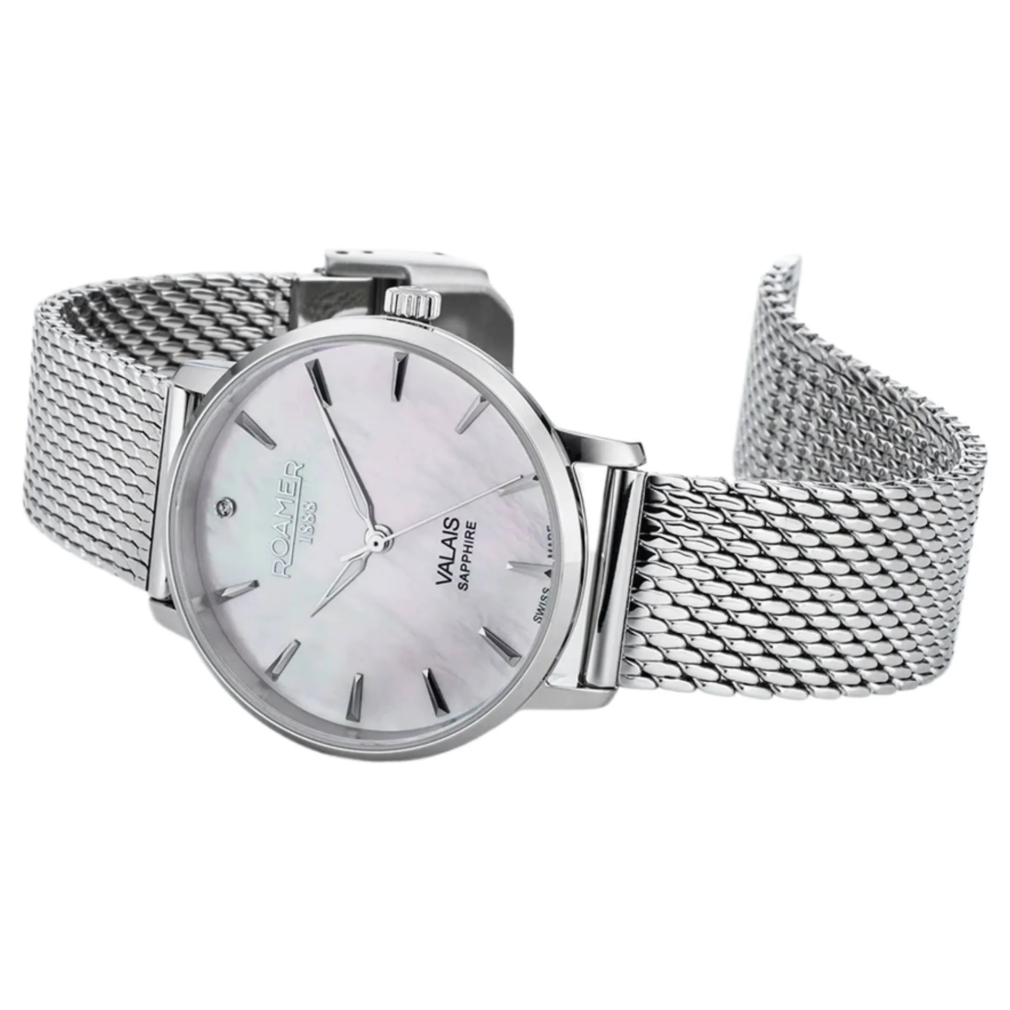 Roamer 989847 41 20 05 Women's Valais White Mother Of Pearl Watch sold by H.S. Johnson product image thumbnail 3