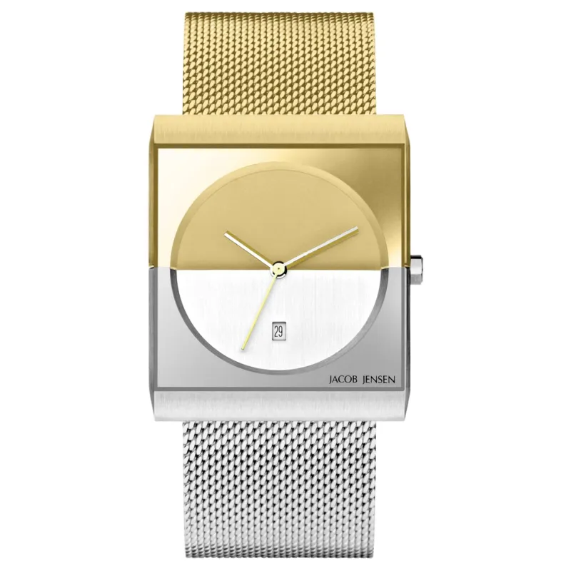Jacob Jensen 516 Classic Square Quartz Watch made by H.S. Johnson