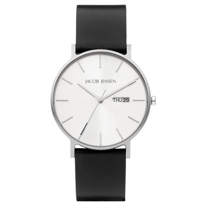 Jacob Jensen 160 Timeless Nordic Contemporary Quartz Watch made by H.S. Johnson