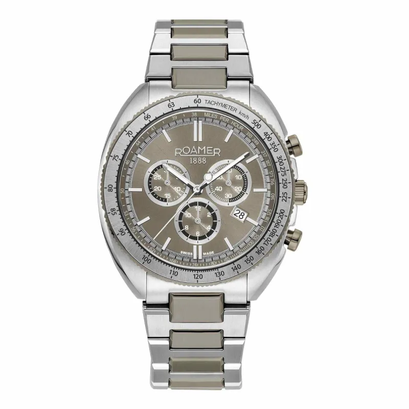 Roamer 868837 44 45 70 Men's Power Chronograph Wristwatch sold by H.S. Johnson
