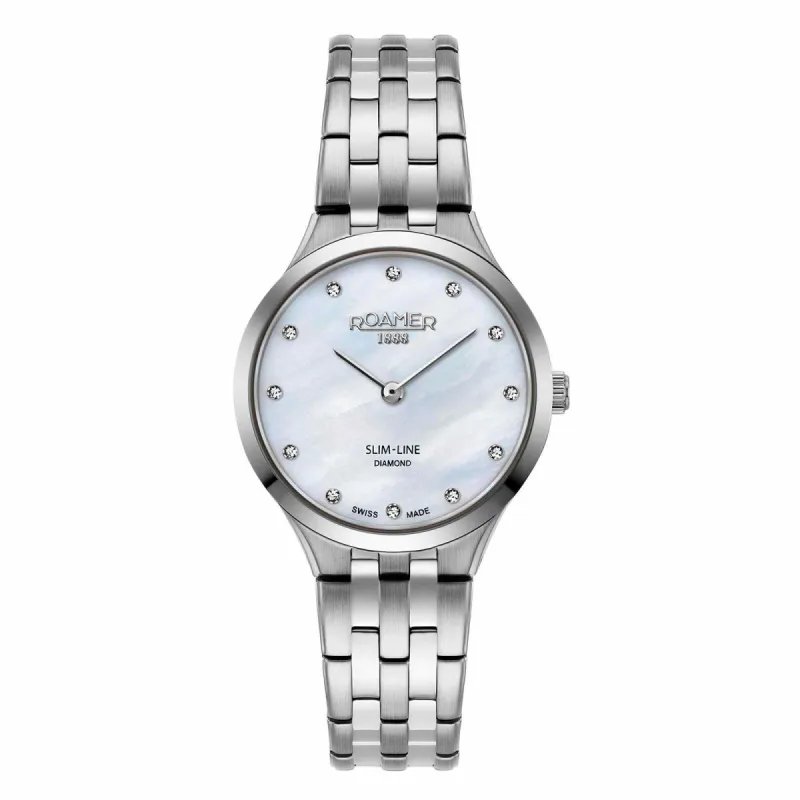 Roamer 512847 41 89 20 Women's Slim Line Diamonds Wristwatch sold by H.S. Johnson