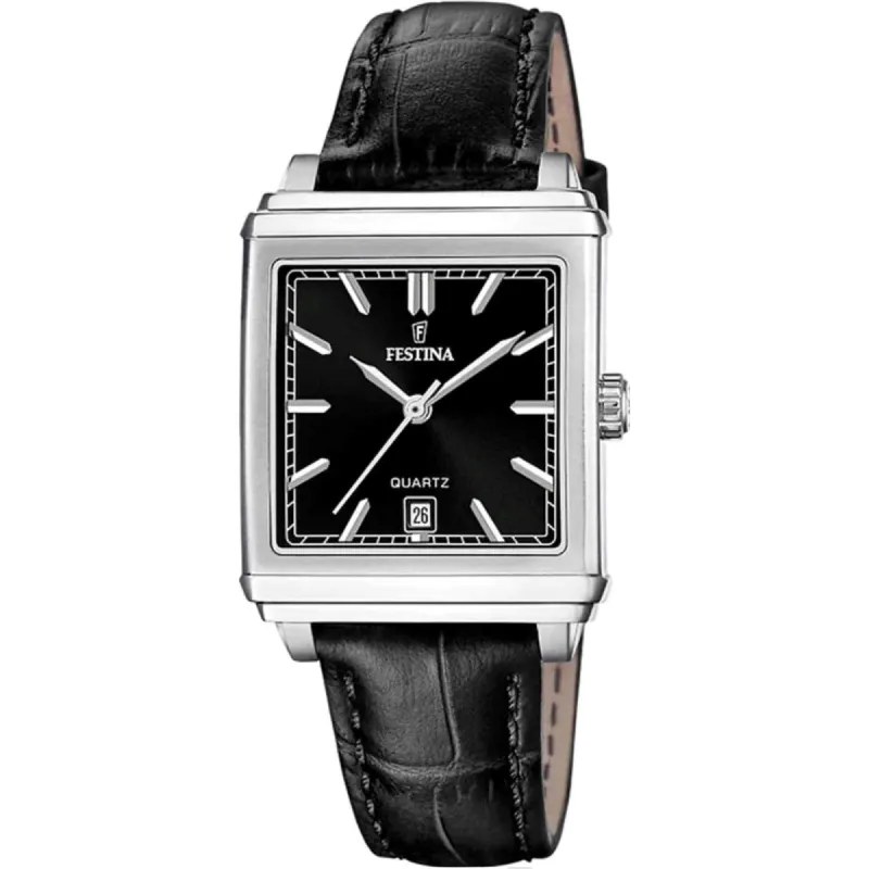 Festina F20682/6 Women's On The Square Wristwatch made by H.S. Johnson