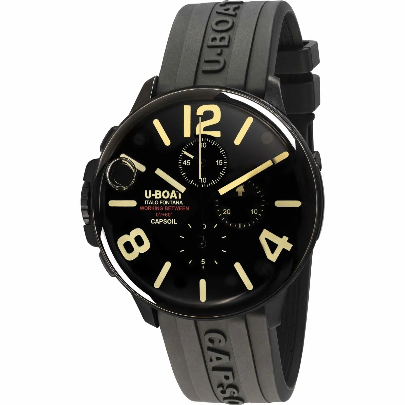 U-Boat 8109/D Capsoil Chrono 45mm DLC Wristwatch sold by H.S. Johnson