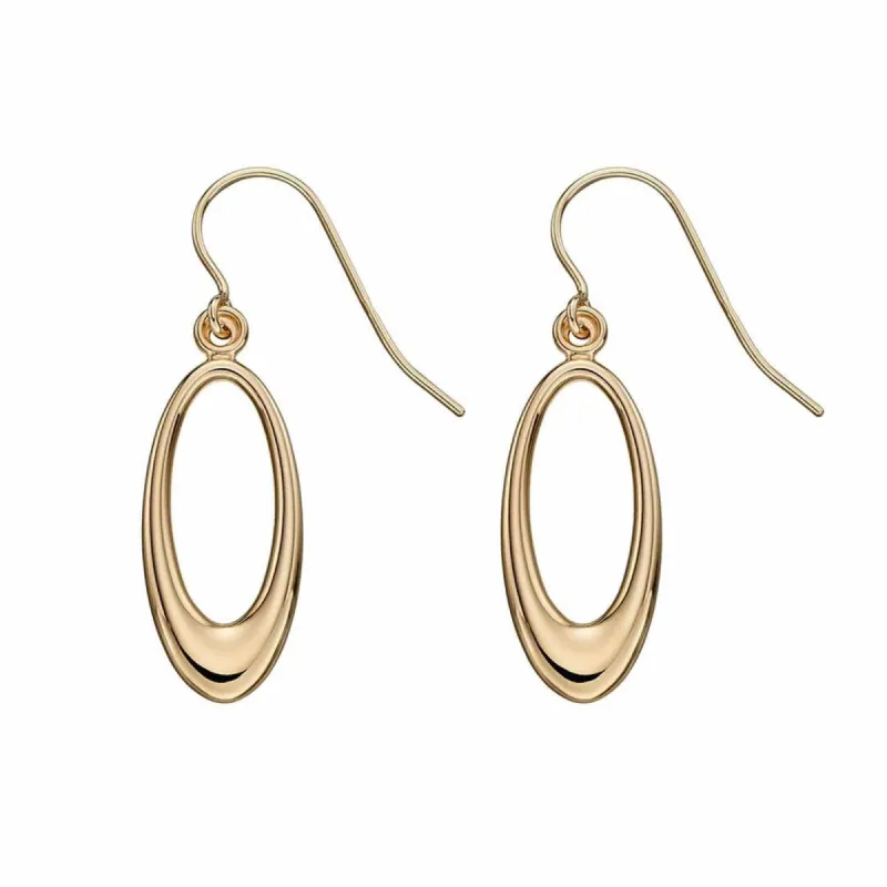 Elements Gold GE2218 Open Oval Earrings sold by H.S. Johnson