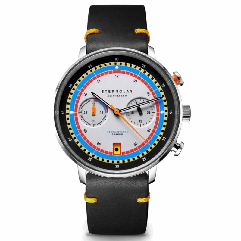 Sternglas S01-HC36-VI22 Men's Hamburg Chrono Regatta Wristwatch sold by H.S. Johnson