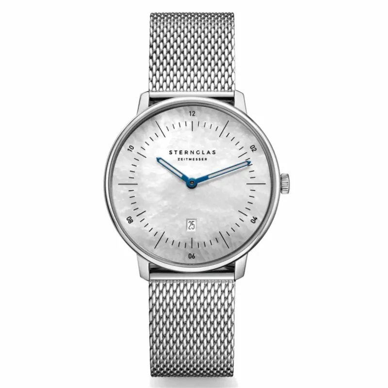 Sternglas S01-NDP01-MI01 Naos XS Edition Mother of Pearl Wristwatch sold by H.S. Johnson