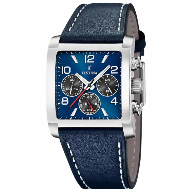 Festina F20653/1 Men's On The Square Chronograph Wristwatch sold by H.S. Johnson